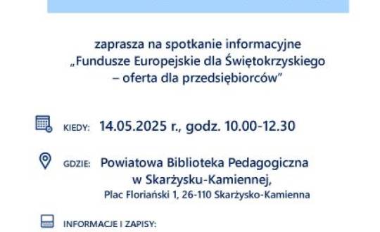 Punkt Informacyjny Programu Regionalnego Fundusze Europejskie dla Świętokrzyskiego 