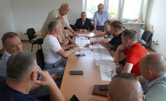 Przedstawiono koncepcje rozbudowy drogi powiatowej nr 1406T w miejscowości Kamionki – Gmina Łączna