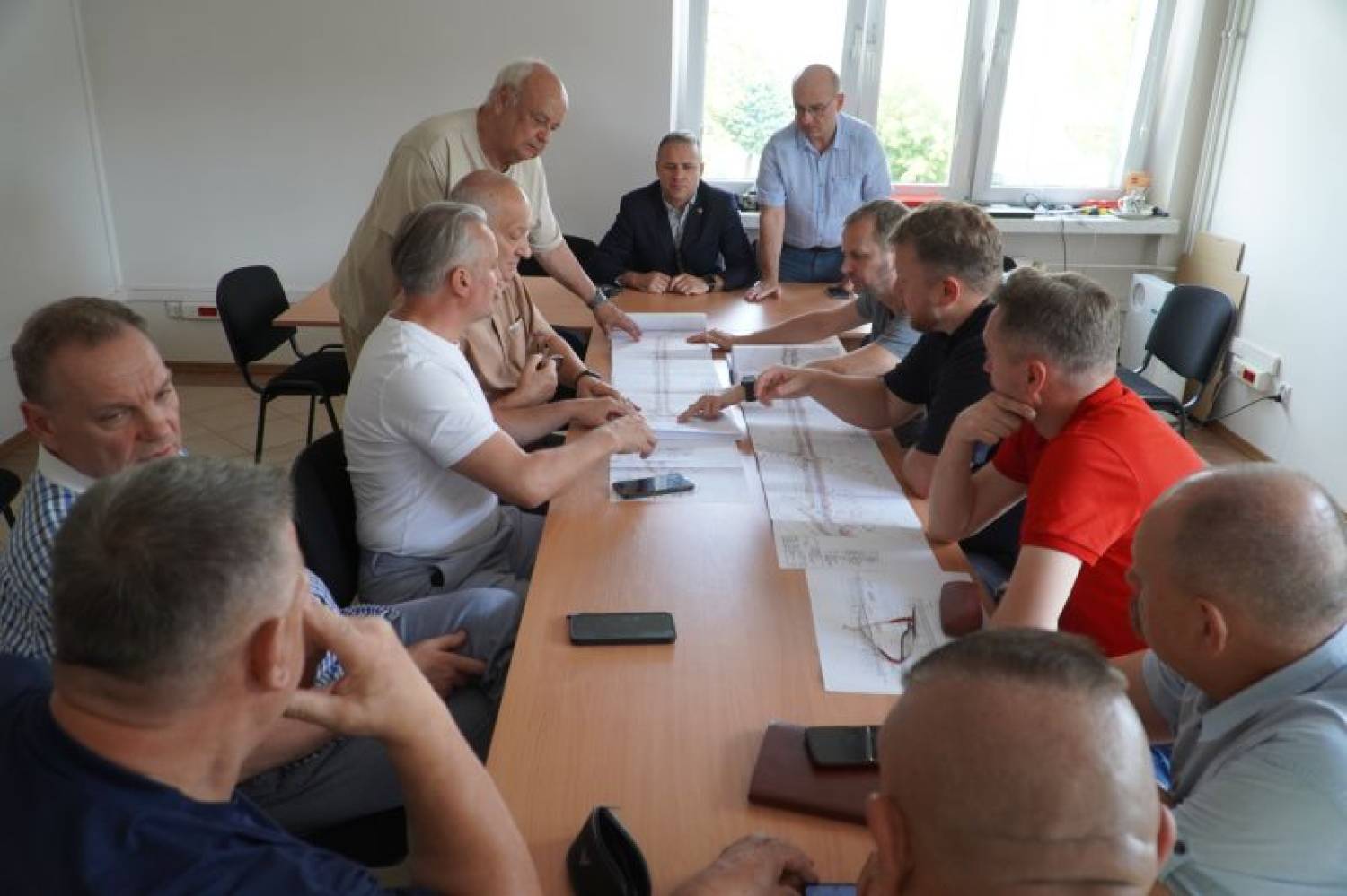 Przedstawiono koncepcje rozbudowy drogi powiatowej nr 1406T w miejscowości Kamionki – Gmina Łączna