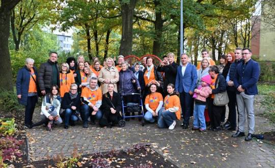 Zielona Przestrzeń dla Kultury na Skwerze Braci Zygmuntowiczów
