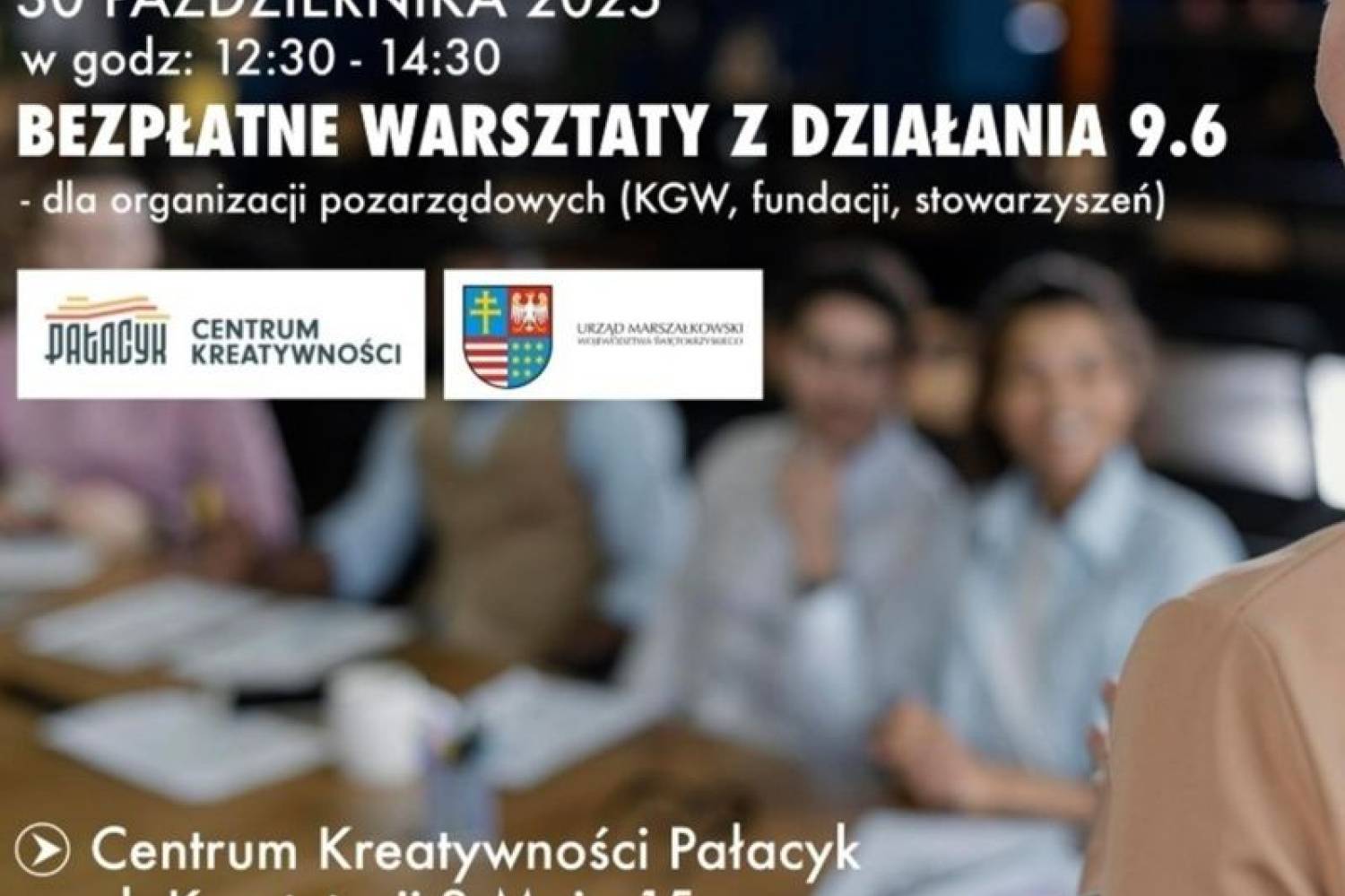Bezpłatne warsztaty dla organizacji pozarządowych – zaproszenie