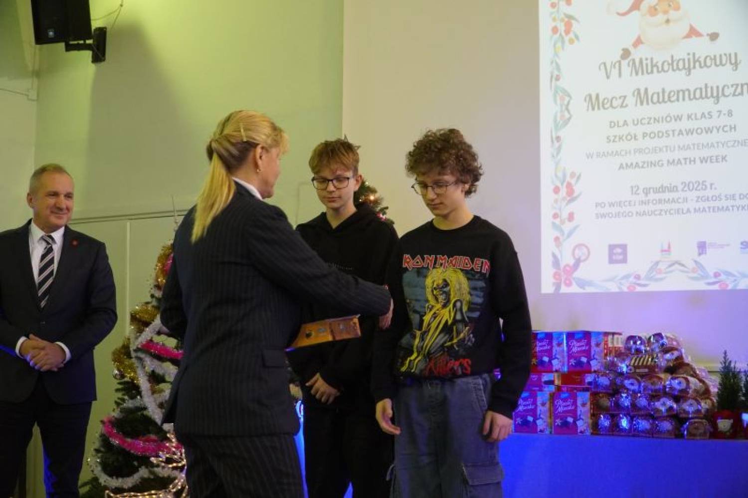 VI Mikołajkowy Mecz Matematyczny ze wsparciem powiatu 