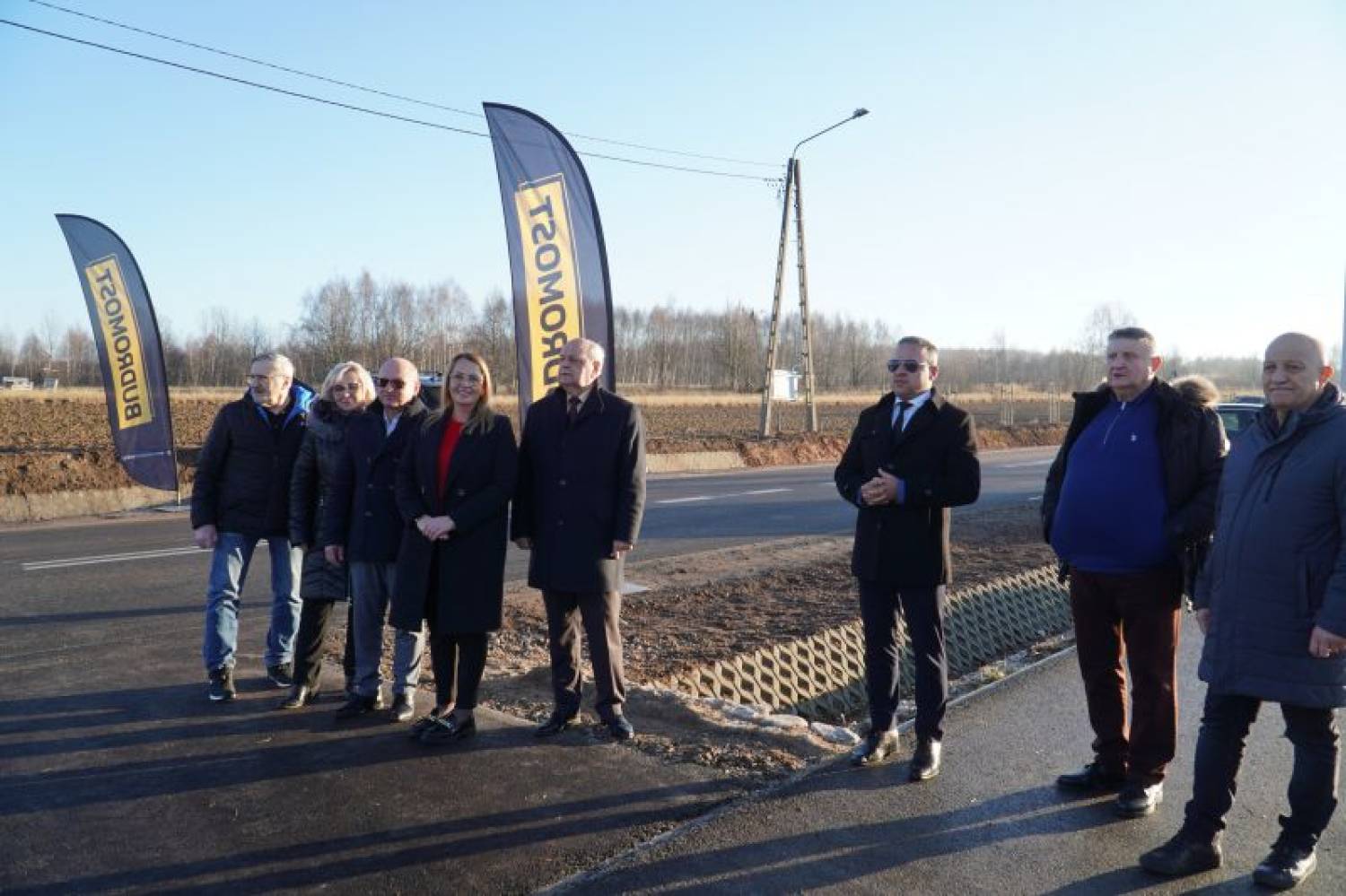 Nowa droga w gminie Łączna już do użytku. Mieszkańcy zyskali bezpieczny i nowoczesny odcinek