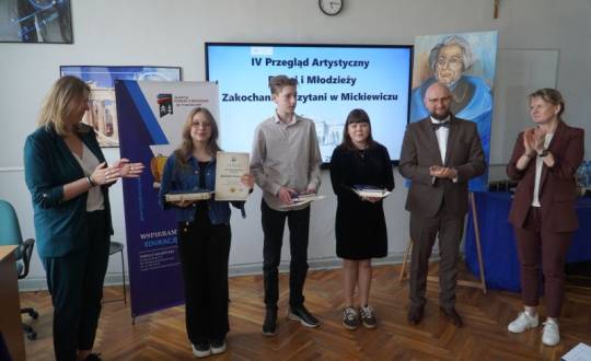 IV edycja przeglądu „Zakochani, zaczytani w Mickiewiczu” – Arcymistrz Pięknego Czytania wyłoniony