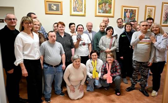 Świąteczne Spotkanie w Powiatowym Środowiskowym Domu Samopomocy  w Skarżysku -Kamiennej