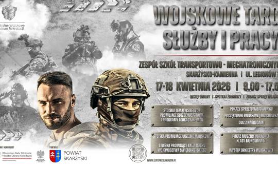 Przyjdź na Wojskowe Targi Służby i Pracy w Skarżysku-Kamiennej!
