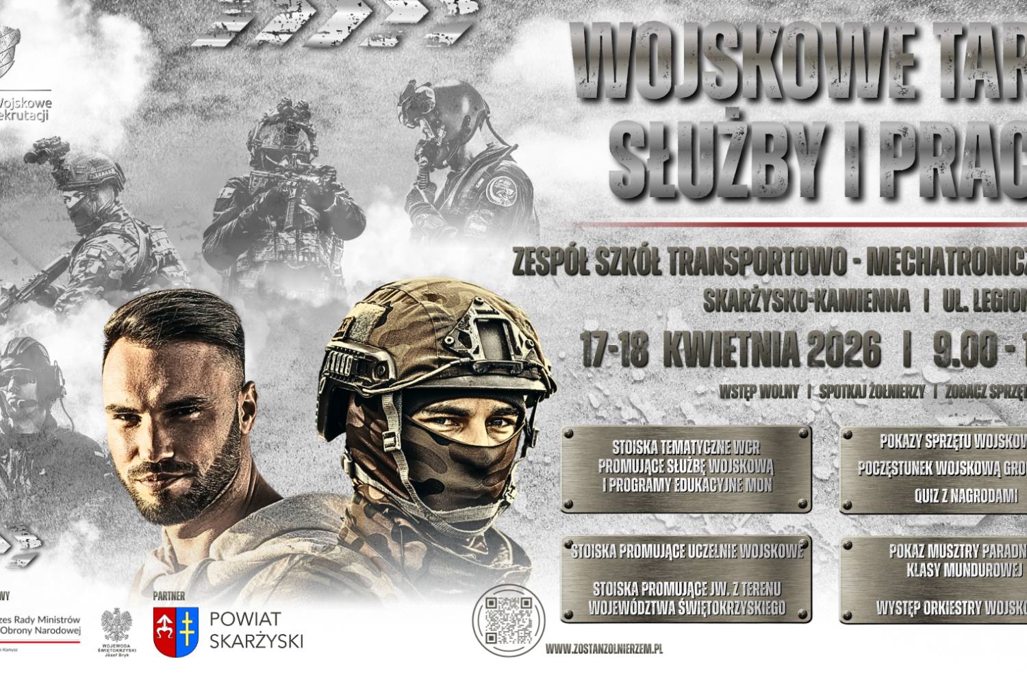 Przyjdź na Wojskowe Targi Służby i Pracy w Skarżysku-Kamiennej!