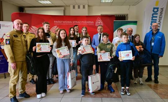 Turniej Wiedzy Pożarniczej „Młodzież Zapobiega Pożarom” w Skarżysku-Kamiennej