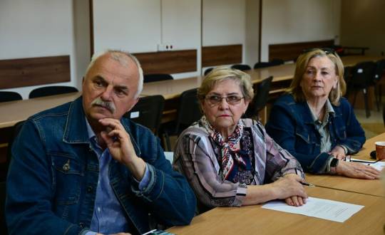 Aktywni Seniorzy: Spotkanie w Starostwie Powiatowym