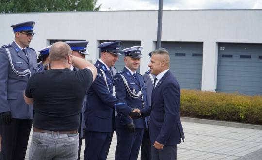 Starosta Skarżyski podziękował policjantom za służbę. Powiatowe obchody Święta Policji 