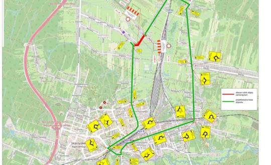 Uwaga kierowcy i piesi! Od 28 lipca tymczasowa organizacja ruchu i całkowite zamknięcie ul. Kopernika