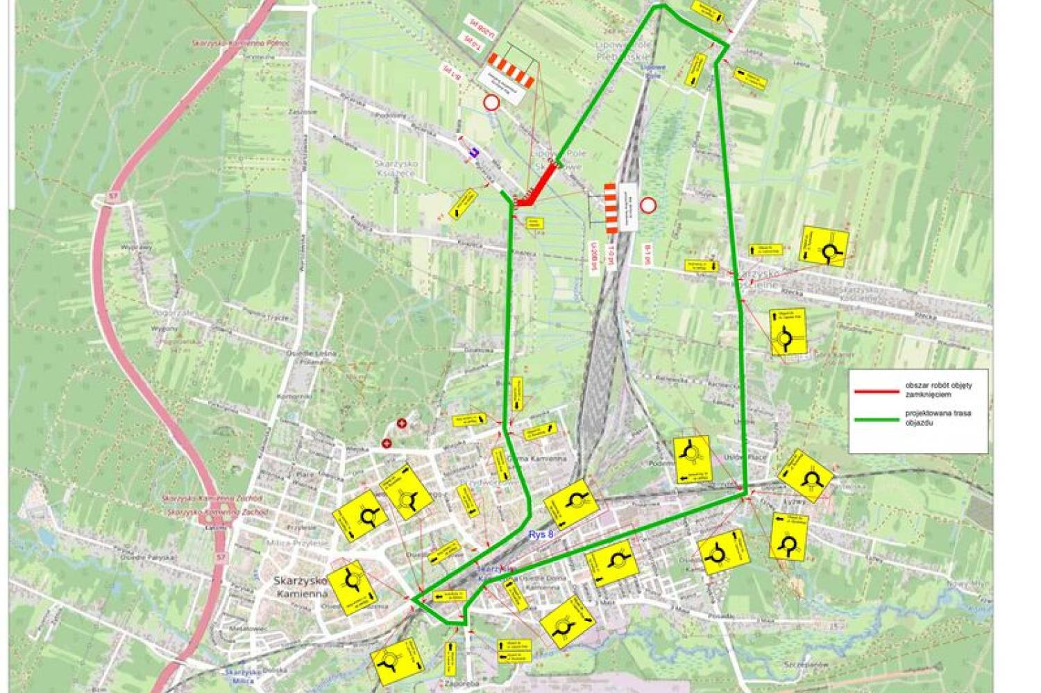 Uwaga kierowcy i piesi! Od 28 lipca tymczasowa organizacja ruchu i całkowite zamknięcie ul. Kopernika