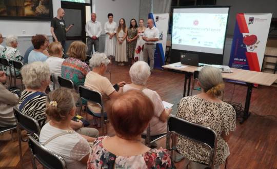 Seniorzy z Gminy Bliżyn rozpoczęli cykl warsztatów „Seniorzy w dobrej formie – Aktywni lokalnie”