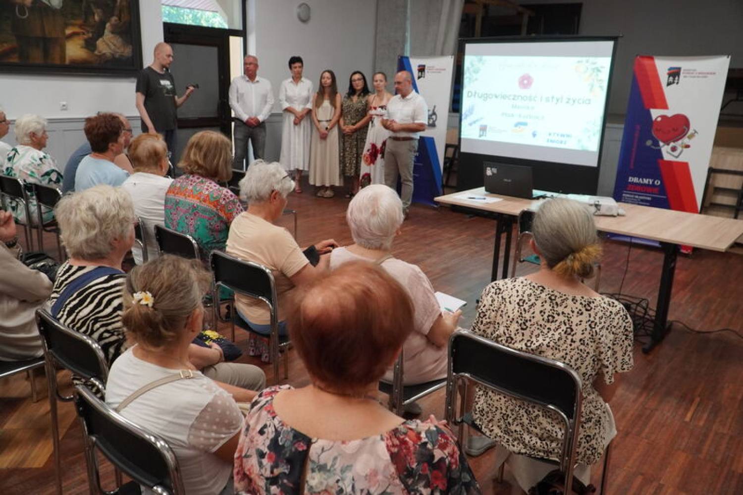 Seniorzy z Gminy Bliżyn rozpoczęli cykl warsztatów „Seniorzy w dobrej formie – Aktywni lokalnie”