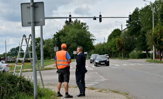 Nowoczesna sygnalizacja świetlna w Skarżysku-Kamiennej 