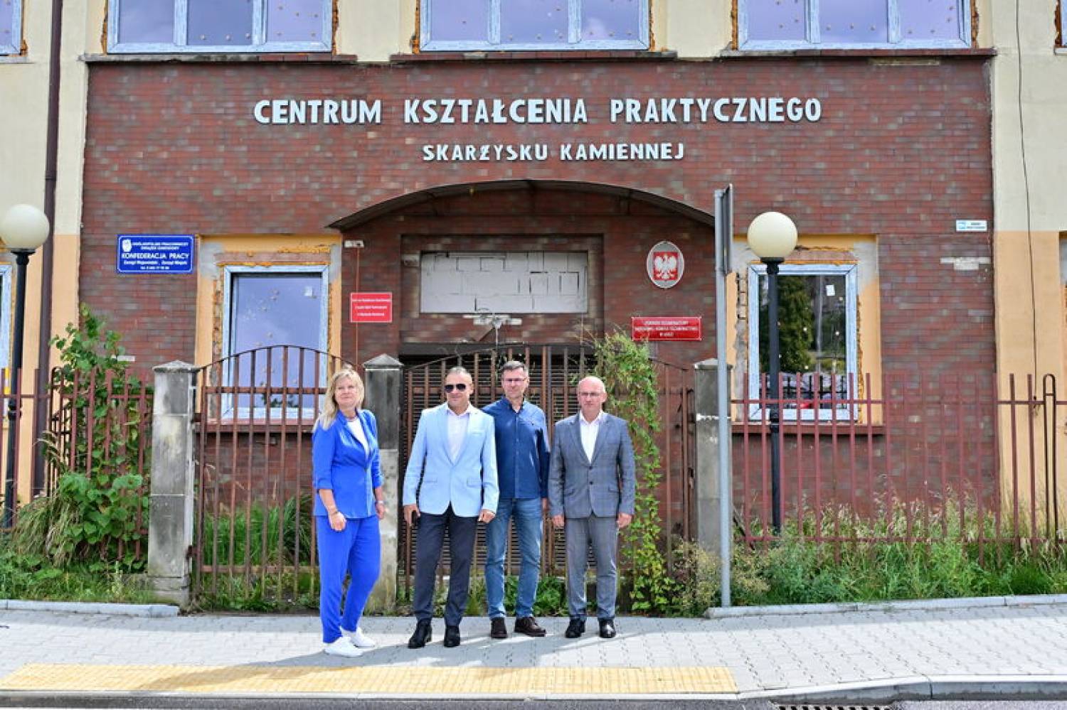 Centrum Kształcenia Zawodowego zmienia się na naszych oczach. Powiat Skarżyski realizuje inwestycję za blisko 10 mln zł