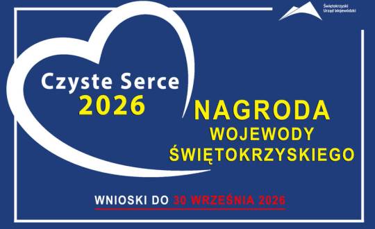 Zgłoś kandydata do Nagrody „Czyste Serce” 2026 – trwa nabór wniosków