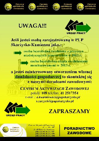 Plakat ogłoszenie