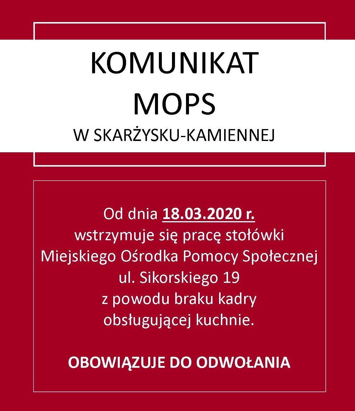 MOPS stoł