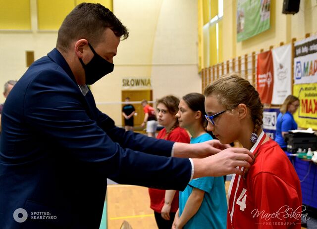 dekoracja zawodników