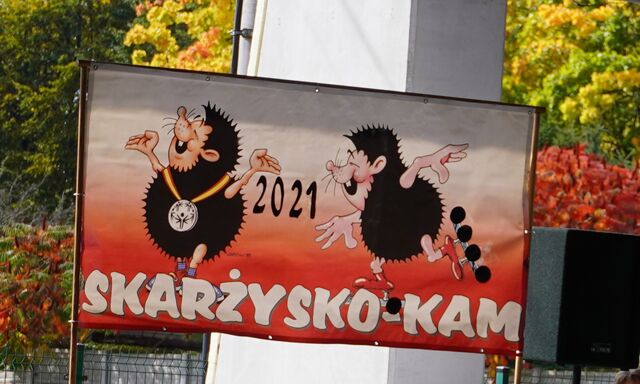 baner z olimpijskimi jeżykami 