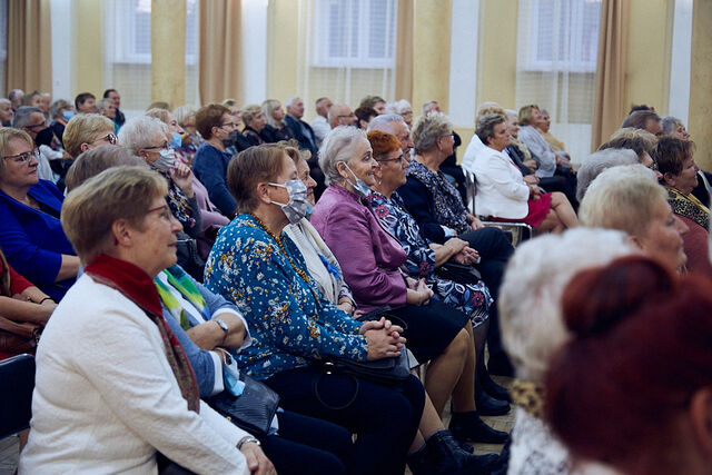 uczestnicy II Powiatowego Dnia Seniora