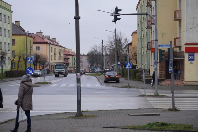 Skrzyżowaniu al. Piłsudskiego z ul. Norwida    