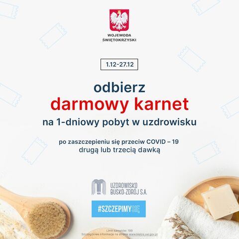 odbierz darmowy karnet pobytu w uzdrowisku