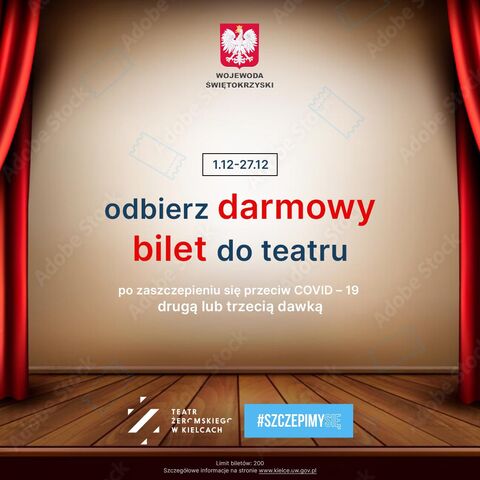 odbierz darmowy bilet do teatru