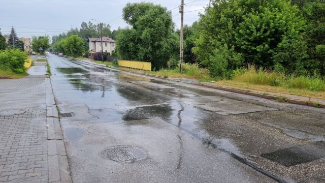 stan obecny ul. Łyżwy w Skarżysku