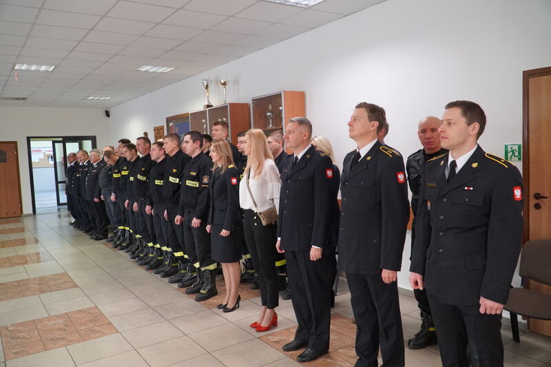 spotkanie opłatkowe w straży pożarnej 