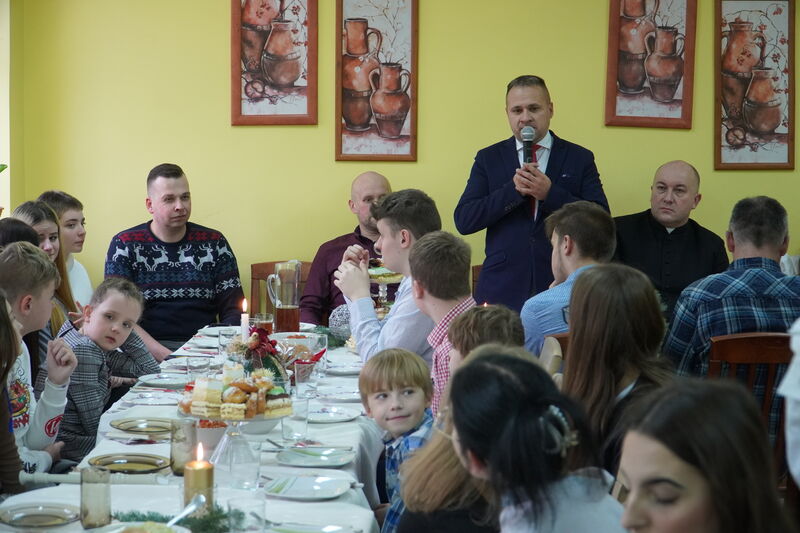 starosta składa życzenia świąteczne