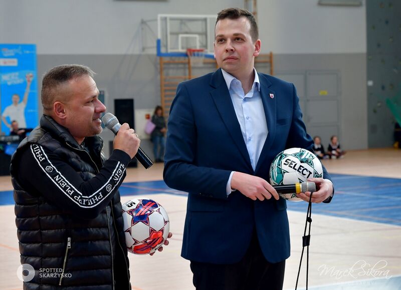 starosta a. Berus i członek zarządu a. Cok na scenie 