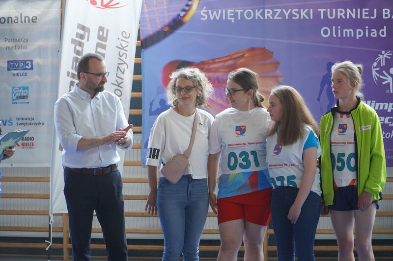  Świętokrzyski Turniej Badmintona Olimpiad Specjalnych – ceremonia otwarcia 