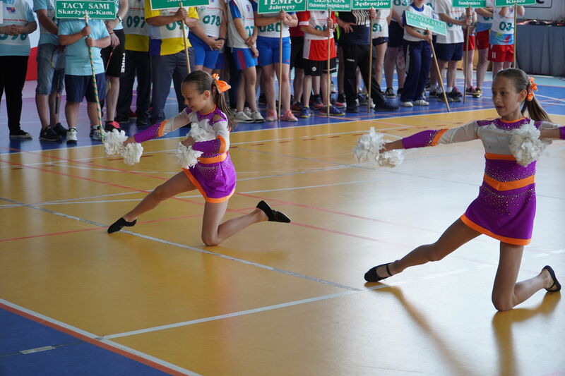  Świętokrzyski Turniej Badmintona Olimpiad Specjalnych – ceremonia otwarcia - występy artystyczne