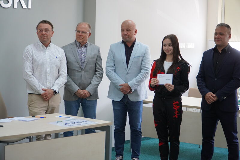 Wręczenie stypendiów sportowych - stypendyści