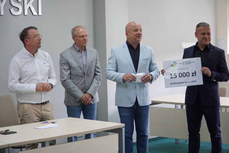 Wręczenie stypendiów sportowych -STT SMECZ