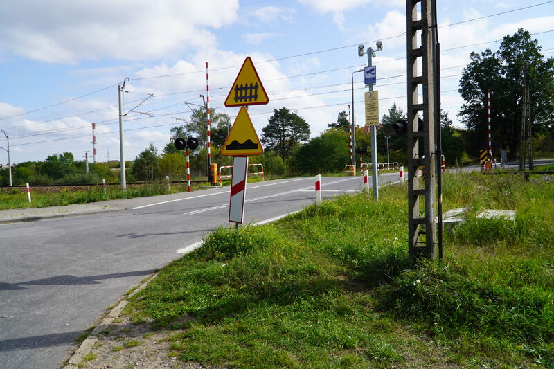 skrzyzowanie do przenbudowy przy ul Staffa w Skarżysku-Kamiennej 