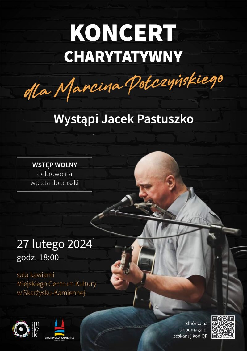 koncert Jacka Pastuszko plakat