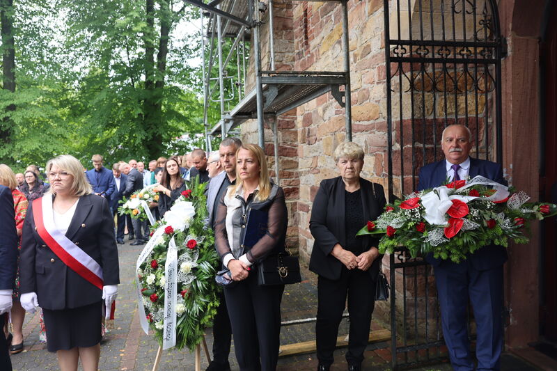 uroczystości pogrzebowe wójta Kowalińskiego  