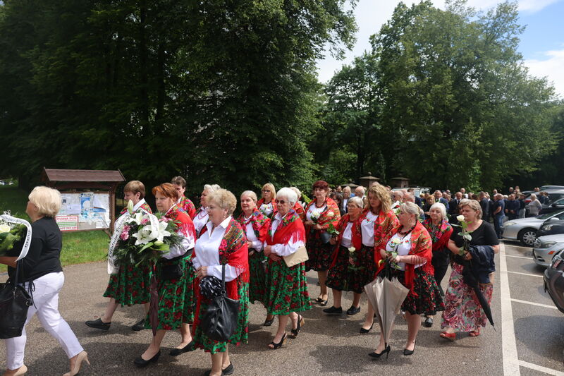 uroczystości pogrzebowe wójta Kowalińskiego  