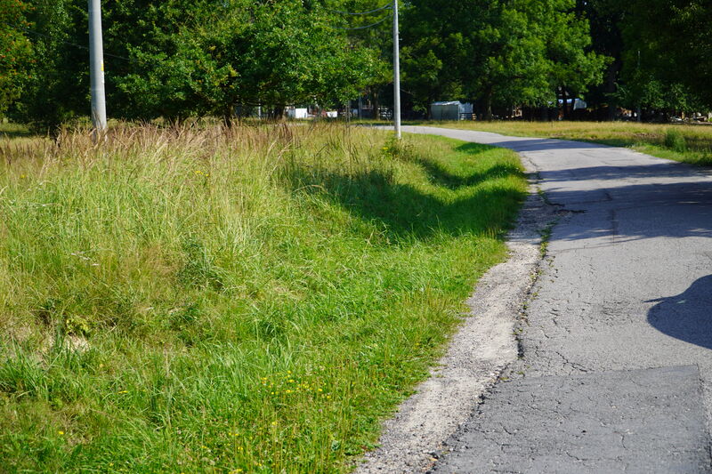  droga powiatowa Brzeście - Zagórze - stan przed rozbudową 