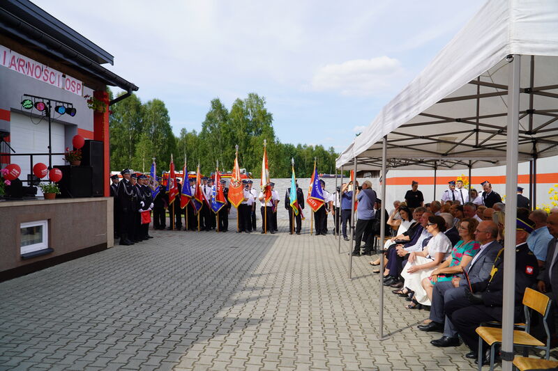 Jubileusz 75-lecia OSP Lipowe Pole Plebańskie - ceremonia