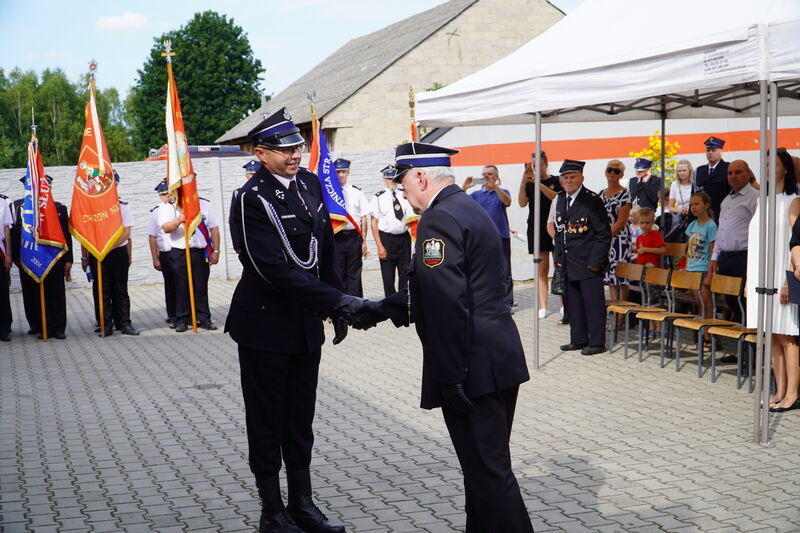 Jubileusz 75-lecia OSP Lipowe Pole Plebańskie - ceremonia