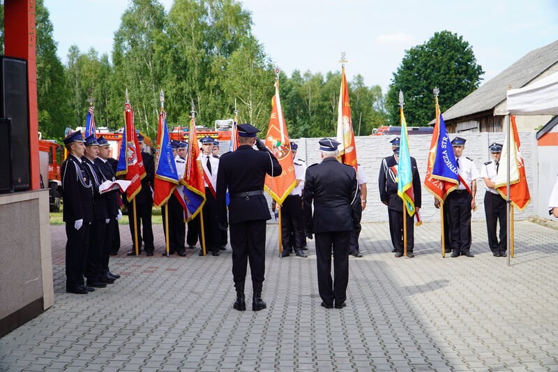 Jubileusz 75-lecia OSP Lipowe Pole Plebańskie - ceremonia