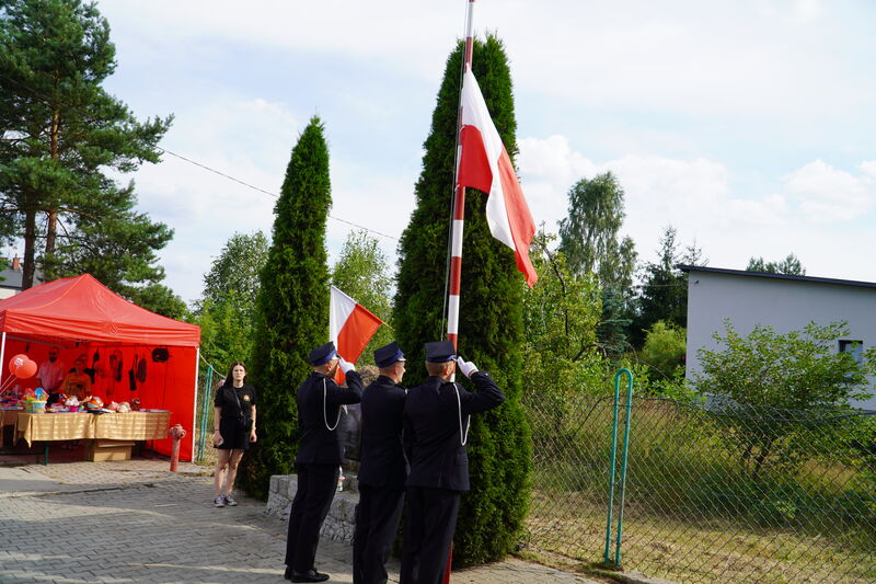 Jubileusz 75-lecia OSP Lipowe Pole Plebańskie - ceremonia