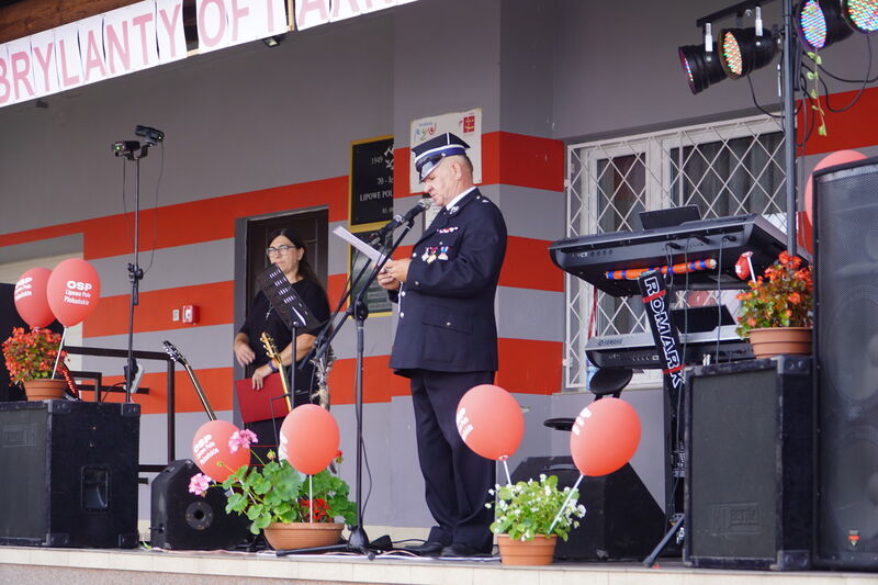 Jubileusz 75-lecia OSP Lipowe Pole Plebańskie - ceremonia