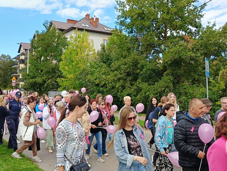 XV Skarżyski Marsz Różowej Wstążeczki 