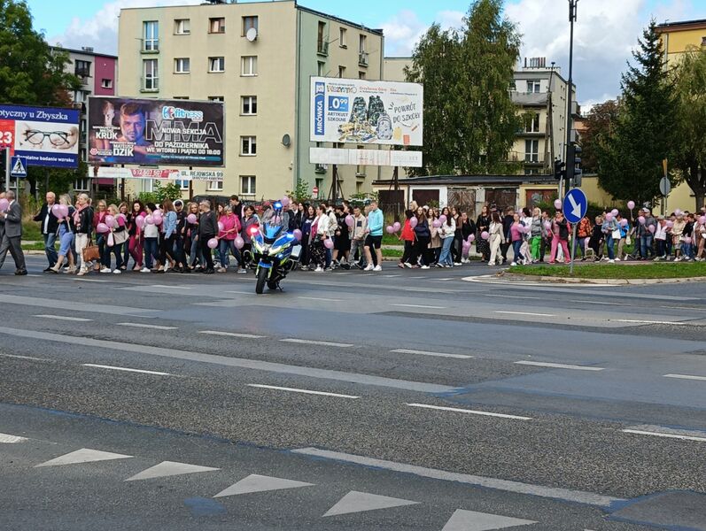 XV Skarżyski Marsz Różowej Wstążeczki 