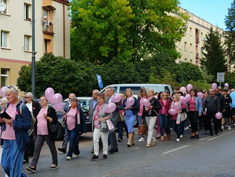 XV Skarżyski Marsz Różowej Wstążeczki 